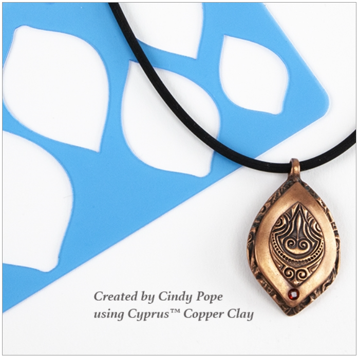 Examples of Organic Tear Templates used with Cyprus Copper Clay