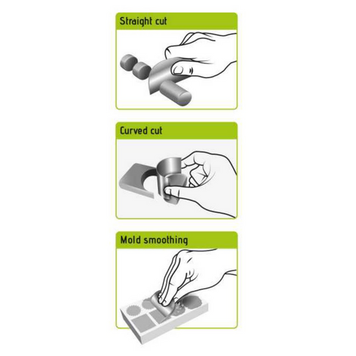 *Flexible Steel Scraper - Clay Kidney Cutter