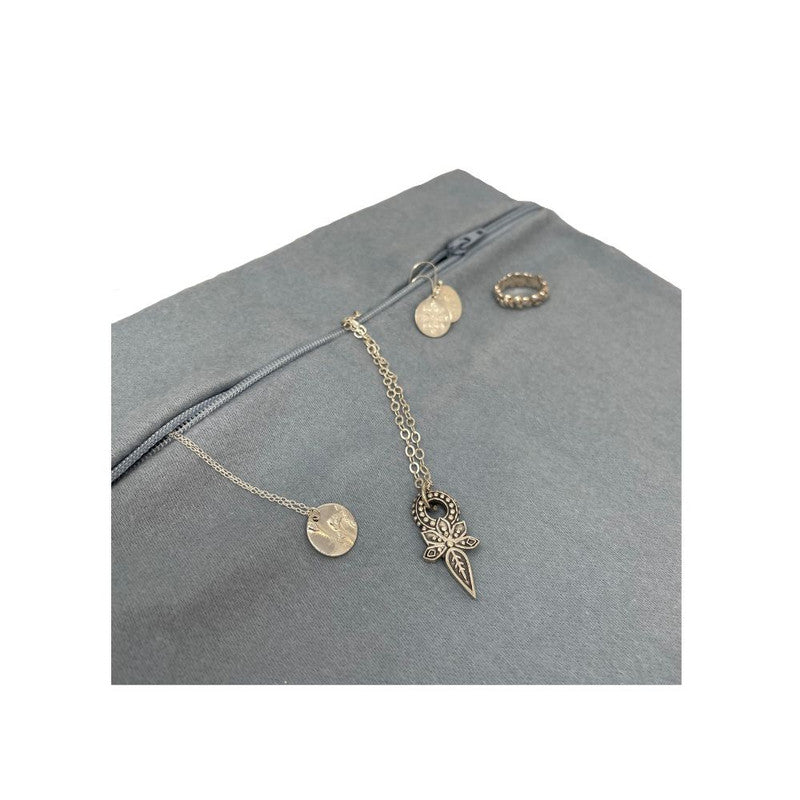 Town Talk Anti-Tarnish Silver Zipped Storage Bag 25 x 40cm 124-TT404