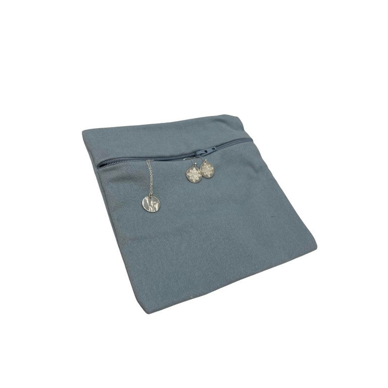Anti-Tarnish Silver Zipped Storage Bag 15 x 15cm - TownTalk 124-TT400