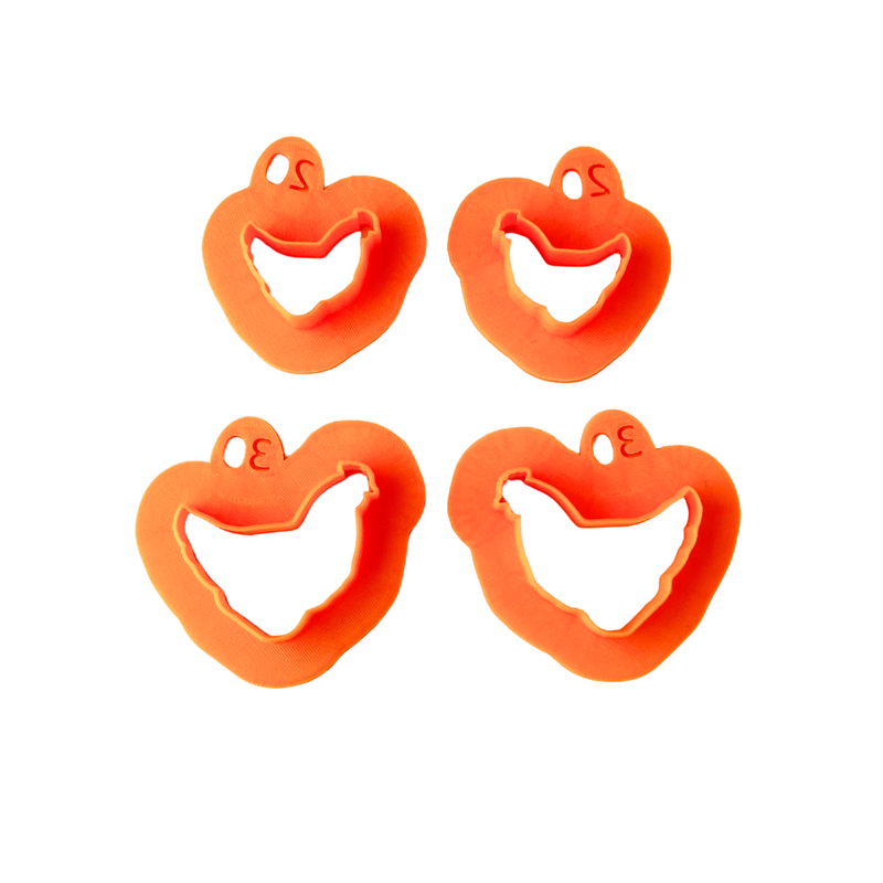 Cutter - Chicken Mirrored Set - 268-1065,268-1067