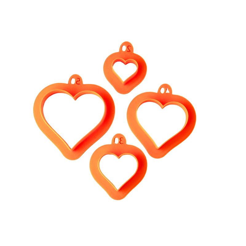 Cutter - Fat Heart - 268-1130-S, 268-1130, 268-1132, 268-1134, 268-1136