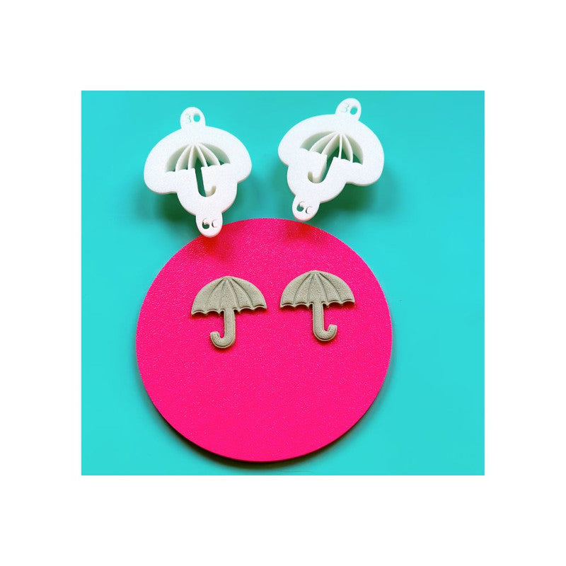 Embossing Cutter - Umbrella Mirrored (30x30mm)