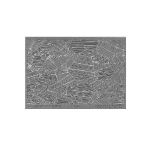 FlexiStamp titled Crystal Faces (Positive) by Art Clay.