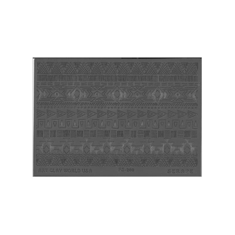 FlexiStamp titled Serape (Positive) by Artclay.