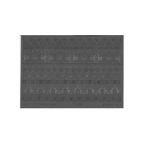FlexiStamp titled Serape (Positive) by Artclay.