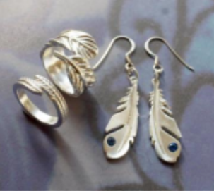Feather Motifs Jewellery