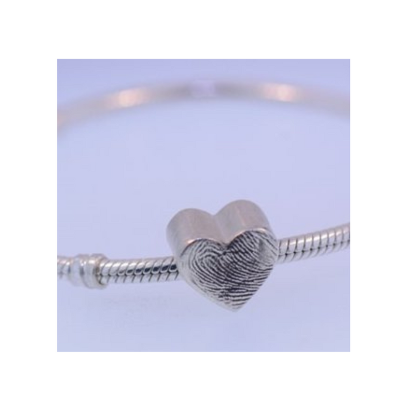 Bead Builder Mould Set - Heart fingerprint jewellery