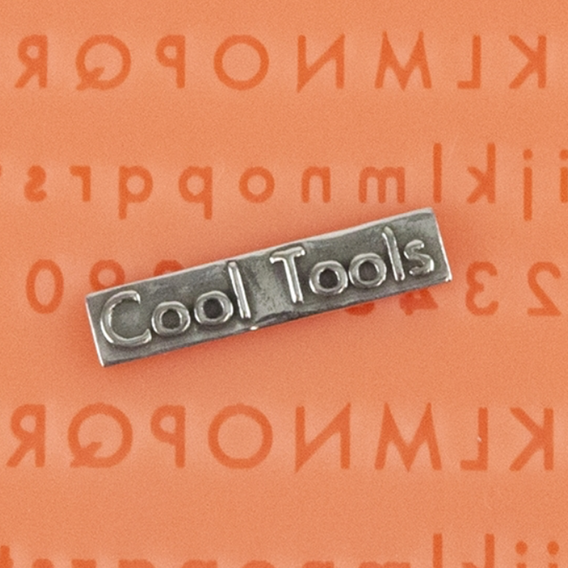 Finishing Touches Mould Alphabet in Flat Font.