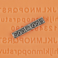 Finishing Touches Mould Alphabet in Arial Font.