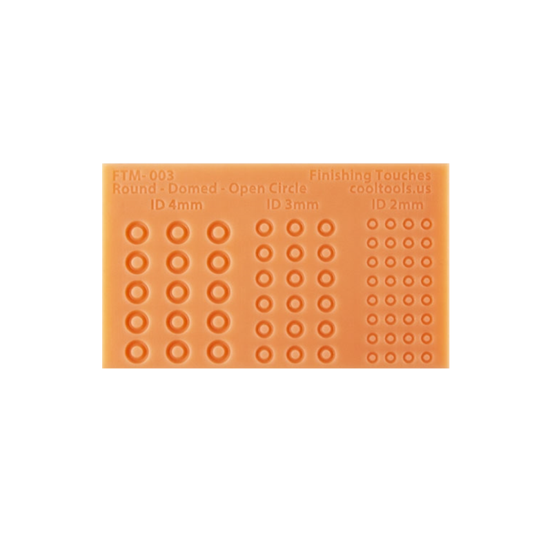 Silicone Mold - Open Circle Jump Rings Shapes