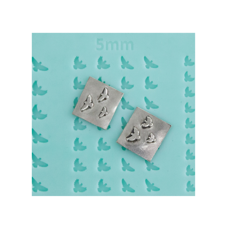 Finishing Touches Mould - Bird 1 in Silver