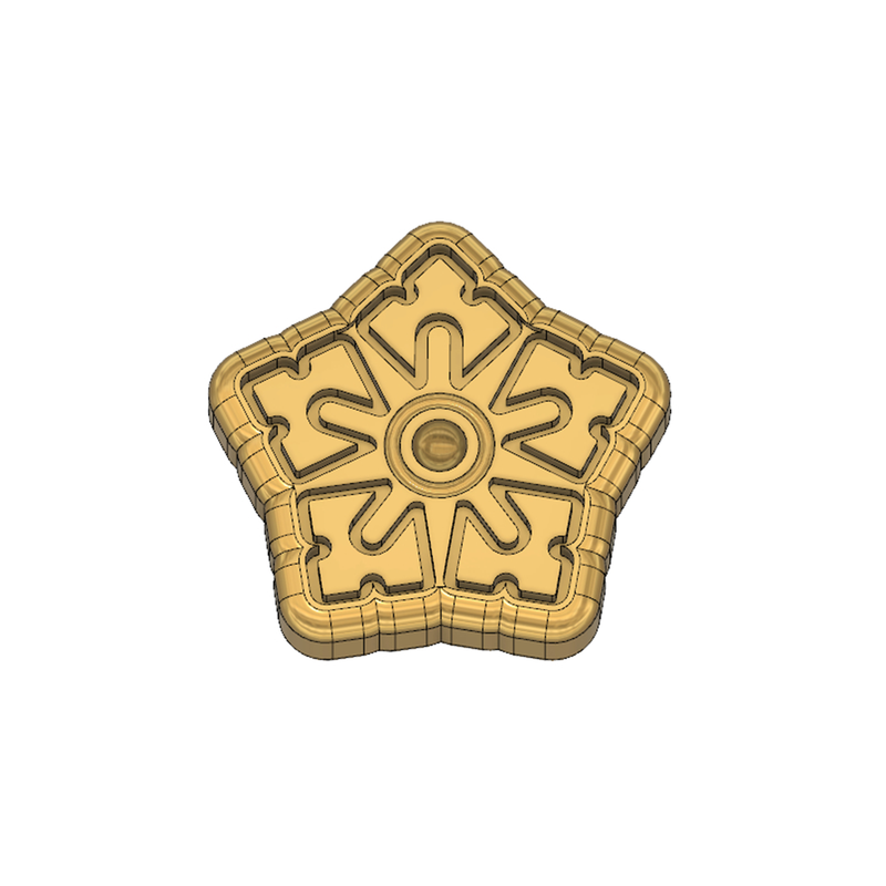 Wanaree Tanner Die Cut Tool Head - 5 Petal Bloom