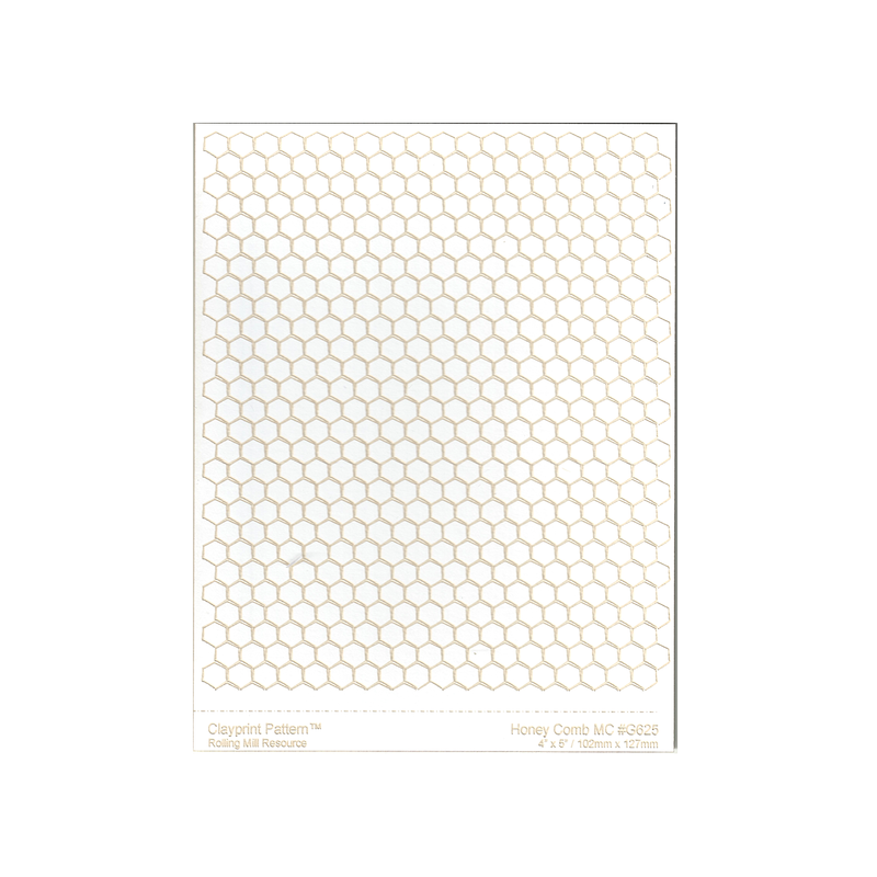RMR Laser Texture Paper - Honey Comb - 102 x 127mm
