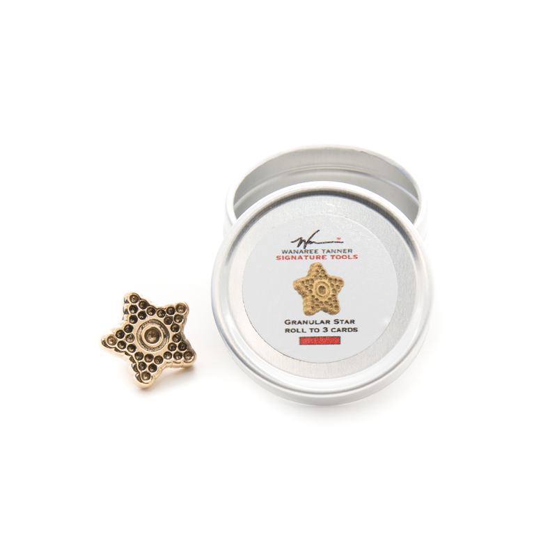 Wanaree Tanner Die Cut Tool Head - Granular Star