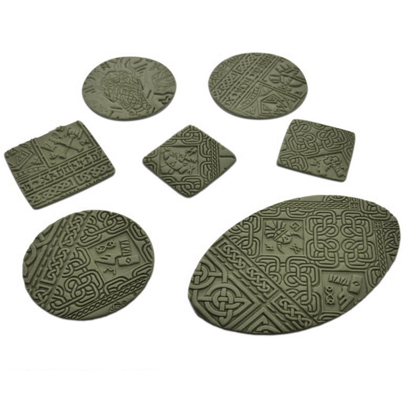 Texture examples with Dwarven rolling pin texture