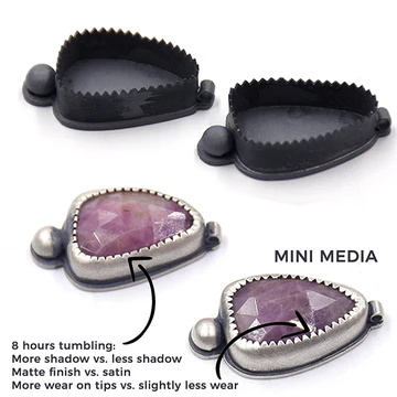 Hone & Highlight Mini Tumbling Media - Rosy Revolver