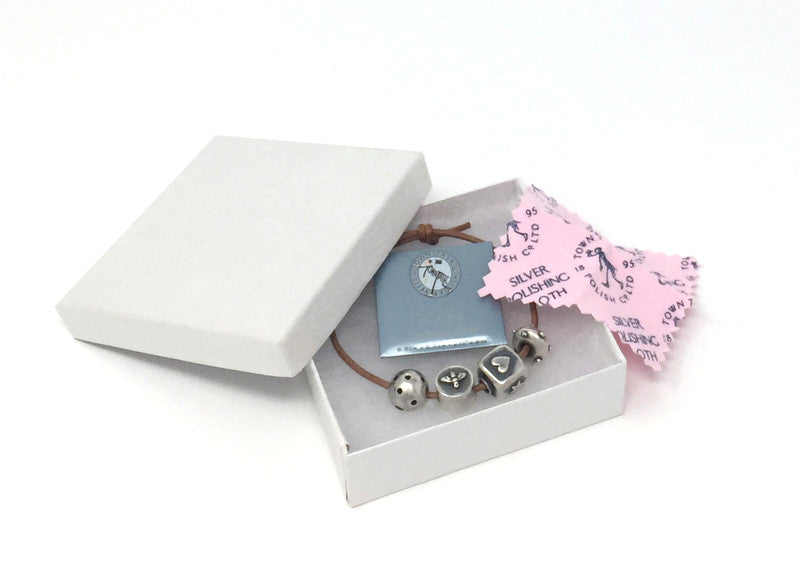 Anti-Tarnish Silver Polishing Cloth  - Dinky (6.5 x 6.5cm) - TownTalk 124-TT116