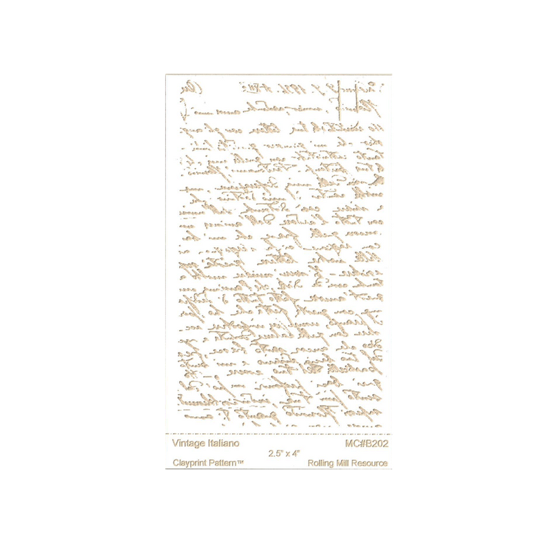 RMR Laser Texture Paper - Italian Love Letter - 63 x 101mm
