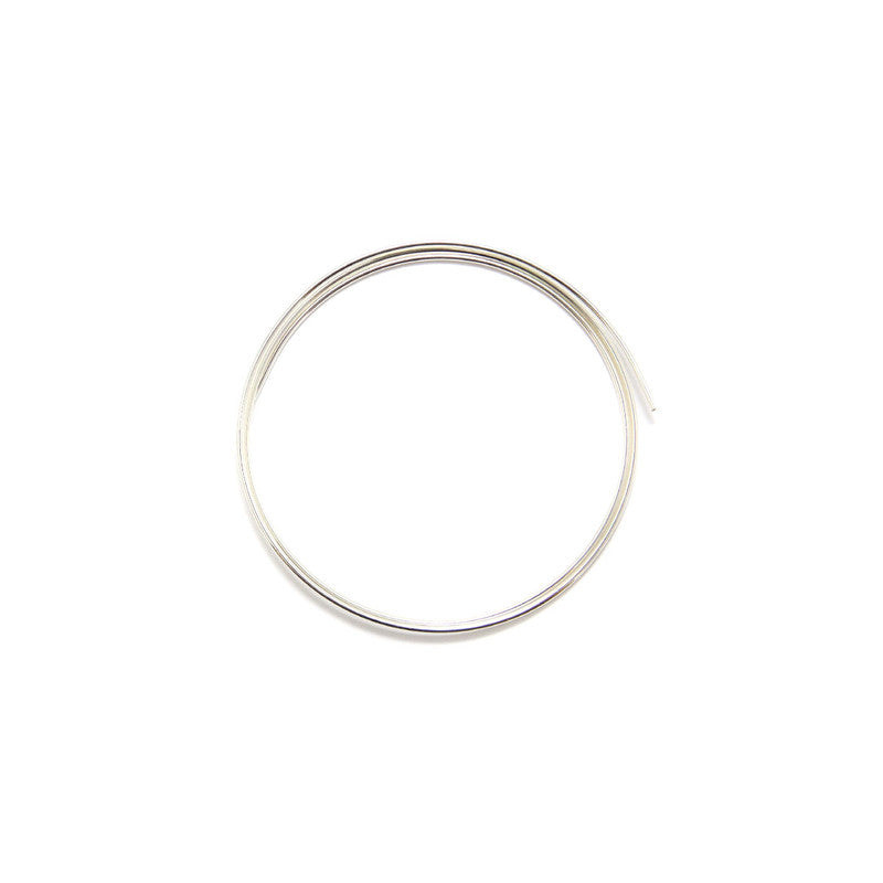 Fine Silver Round Wire - 1.2mm x 50cm - 102-J-0004-2
