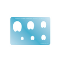Jewellery Shape Template - Organic Shape 15