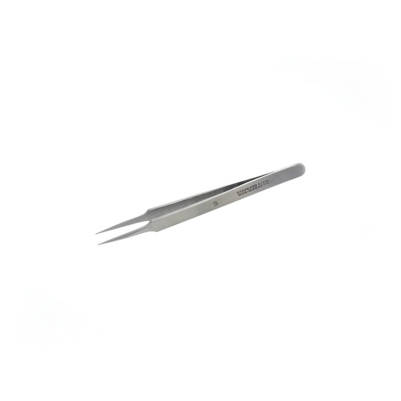 Precision Fine Point Straight Tweezers