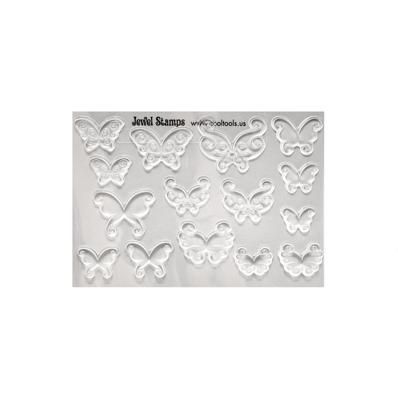Jewel Stamps - Butterflies 1