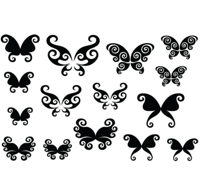 Butterfly stamps by Cool Tools