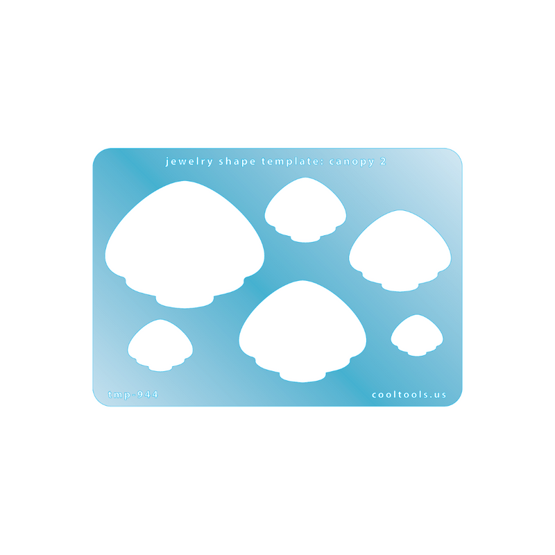 Jewellery Shape Template - Canopy 2 - 103-TMP-944