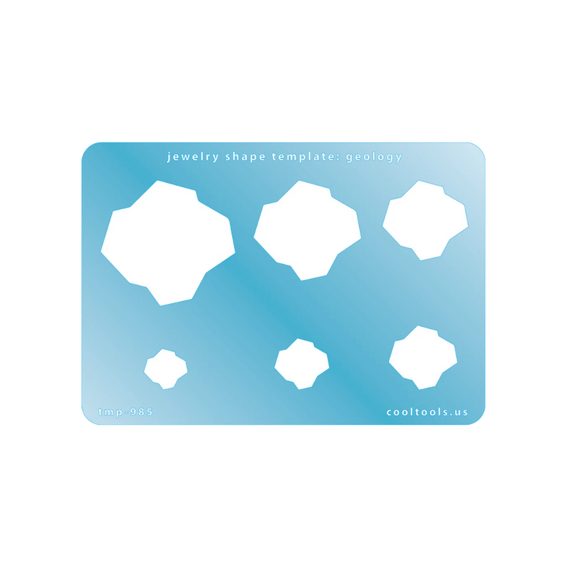 Jewellery Shape Template - Geology - 103-TMP-985
