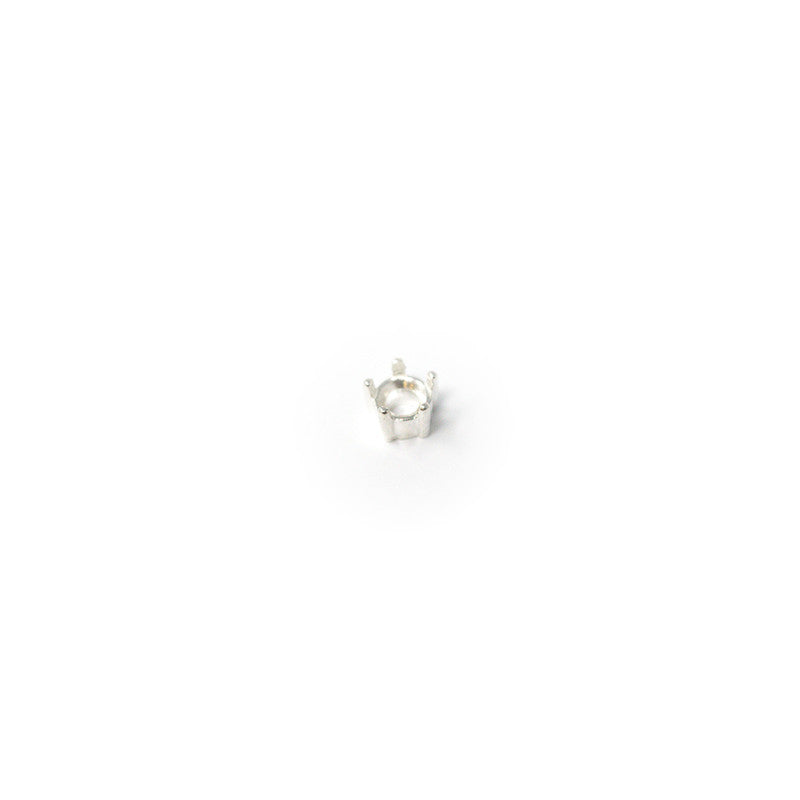 Silver 925 Bezel 5 Prongs