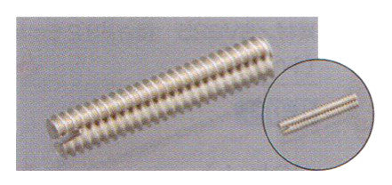 Fireable Silver Screw - 2mm - Pack of 5