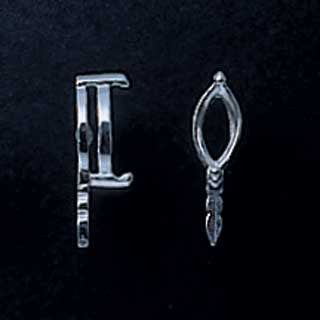 Fine Silver Prong Setting - Marquise - With Side Post