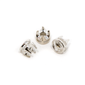 Sterling Silver Crown 4-Prong Bezel - 3mm