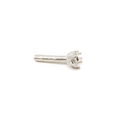 Sterling Silver Crown Embeddable 6-Prong Bezel - 3mm