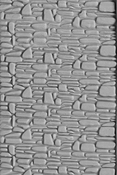 Acrylic Texture Large Roller (KPCR)  - Stone Wall - 7.5cm