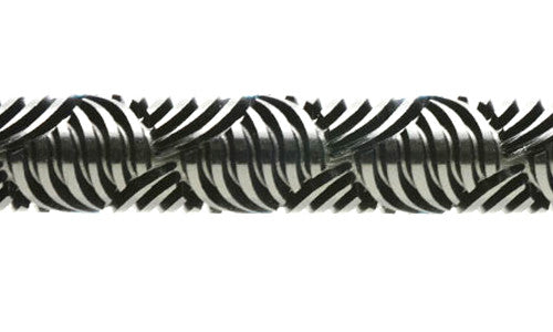 Acrylic Texture Large Roller (KPCR) - Rapunzel's Weave - 7.5cm