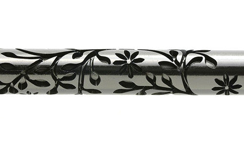 Large Acrylic Texture Roller - Flowering Clematis 7.5cm