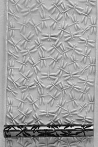 Acrylic Texture Large Roller (KPCR) - Dragonflies 7.5cm