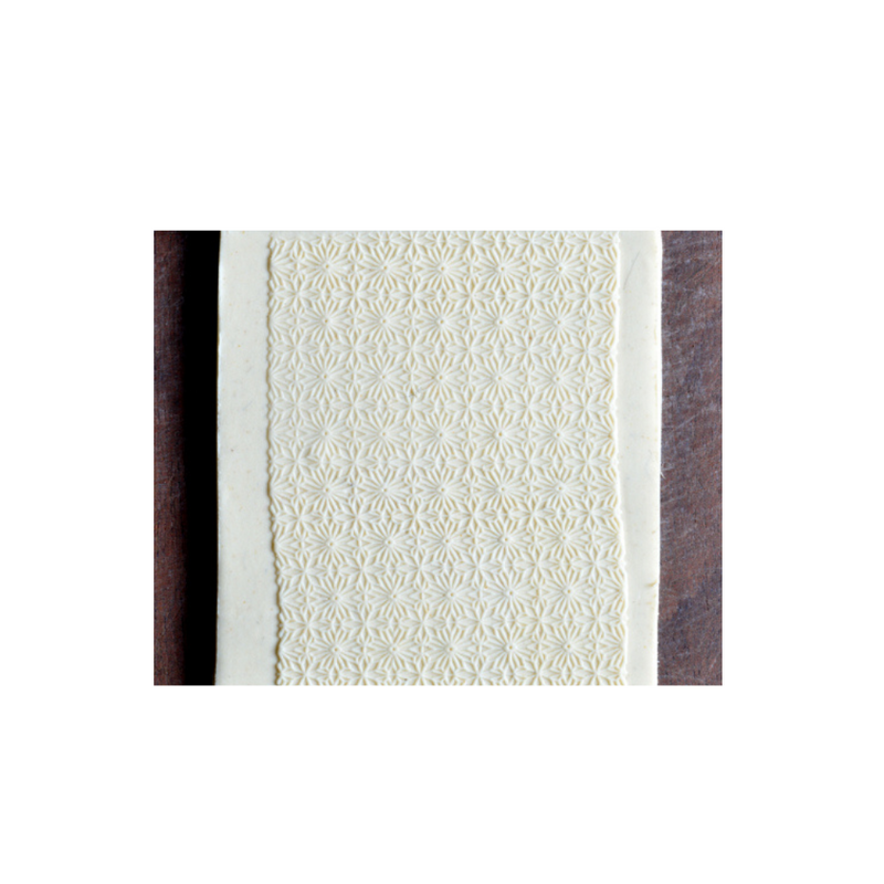 Acrylic Texture Fine Line Roller (KRFL) - Beautiful Symmetry - 7.5cm - Example