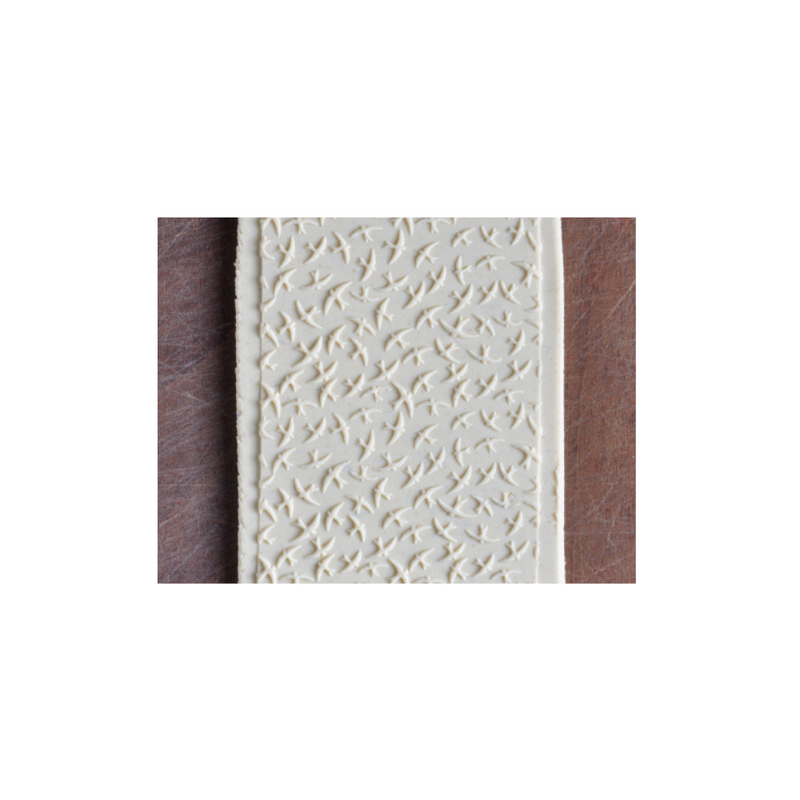 Acrylic Texture Fine Line Roller (KRFL) - Swallow - 7.5cm - Example