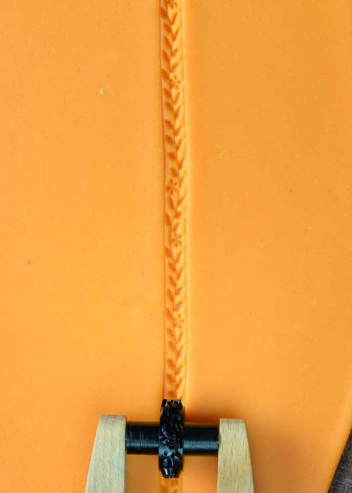 Acrylic Texture Roller - Vines & Flowers - 5mm