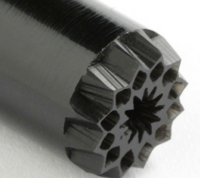 Acrylic Stamp (KS) - Geometric Flower - 10mm