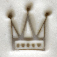 Acrylic Stamp (KS) - Crown - 10mm