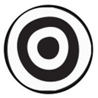 Acrylic Stamp (KS) - Target - 10mm
