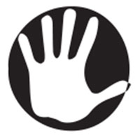 Acrylic Stamp (KS) - Hand Print - 10mm