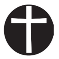 Acrylic Stamp (KS)- Cross - 10mm