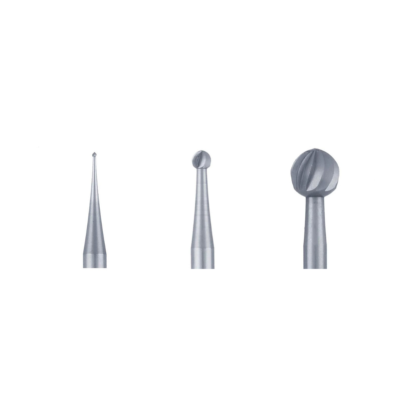 LYNX Round Burrs - 0.5, 2 & 5mm
