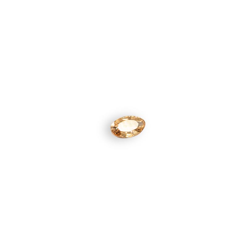Lab Created Gemstone - Champagne Oval - 201-LCGCHO