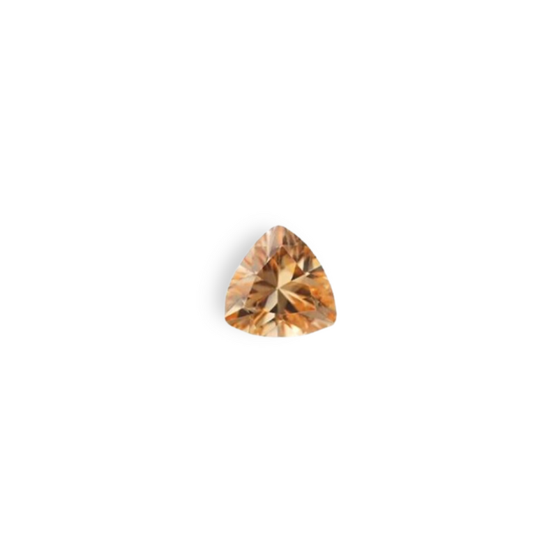 Lab Created Gemstone - Trillion Champagne - 201-LCGTRC